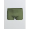 LC WAIKIKI Yeşil Standart Kalıp Pamuklu Esnek Erkek Boxer 3lü