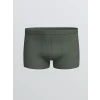 LC WAIKIKI Yeşil Standart Kalıp Pamuklu Esnek Erkek Boxer 3lü