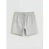 LCW SWIMWEAR Gri Kısa Boy Erkek Deniz Şortu