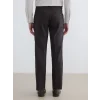 LCW BUSINESS Kahverengi Standart Kalıp Pileli Erkek Kumaş Pantolon