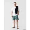 LCW SWIMWEAR Petrol Diz Hizası Boy Erkek Deniz Şortu