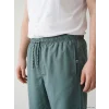 LCW SWIMWEAR Petrol Diz Hizası Boy Erkek Deniz Şortu