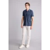 Defacto G7063AXNV241 Lacivert Regular Fıt Polo Yaka Kısa Kollu Polo Tişört