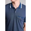 Defacto G7063AXNV241 Lacivert Regular Fıt Polo Yaka Kısa Kollu Polo Tişört