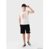LCW Kids Siyah Bağcıklı Regular Fit Erkek Çocuk Şort