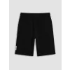 LCW Kids Siyah Bağcıklı Regular Fit Erkek Çocuk Şort