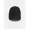 LCW ACCESSORIES Siyah Nakışlı Erkek Kep Şapka
