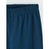 LCW Kids Beyaz Bisiklet Yaka Erkek Çocuk Baskılı Pijama Takımı