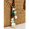 LCW ACCESSORIES Bej Kadın Hasır Omuz Çantası