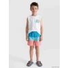 LCW Kids Mavi Hızlı Kuruyan Erkek Çocuk Deniz Şortu