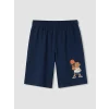 LCW Kids Gri Erkek Çocuk Şortlu Pijama Takımı