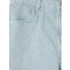LCW Kids İndigo Çizgili Erkek Çocuk Jean Şortolon