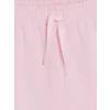 LCW Kids Pembe Beli Lastikli Kız Çocuk Soft Touch Şort