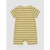 LCW baby Yeşil Bisiklet Yaka Baskılı Erkek Bebek Tulum 2li