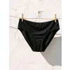 LCW DREAM Siyah Yüksek Bel Kadın Hipster Bikini Altı