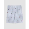 LCW Kids Mavi Gömlek Yaka Erkek Çocuk Şortlu Pijama Takımı