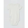 LCW baby Mavi Desenli Erkek Bebek Kısa Kollu Çıtçıtlı Body 3lü