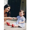 LCW baby Ekru Bebe Yaka Kız Bebek Elbise