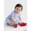 LCW baby Ekru Bebe Yaka Kız Bebek Elbise