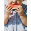 LCW baby Ekru Bebe Yaka Kız Bebek Elbise