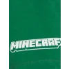 LCW Kids Ekru Minecraft Baskılı Erkek Çocuk Şortlu Pijama Takımı