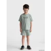 LCW Kids Yeşil Baskılı Erkek Çocuk Şortlu Takım