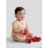 LCW baby Pembe Nakışlı Kız Bebek Müslin Çıtçıtlı Body