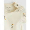 LCW baby Ekru Baskılı Erkek Bebek Çıtçıtlı Body 3lü
