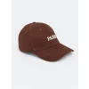 LCW ACCESSORIES Kahverengi Paris Nakışlı Kadın Kep Şapka