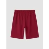 LCW Kids Kırmızı Galatasaray Baskılı Erkek Çocuk Şortlu Pijama Takımı