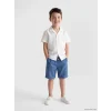 LCW Kids Mavi Erkek Çocuk Jean Şort