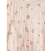 LCW baby Pembe Çiçekli Kız Bebek Şortlu Takım