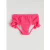 LCW Kids Pembe Kalp Detaylı Fırfırlı Kız Çocuk Bikini