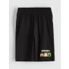 LCW Kids Yeşil Minecraft Baskılı Erkek Çocuk Şortlu Pijama Takımı