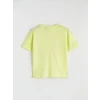 LCW Kids Yeşil Minecraft Baskılı Erkek Çocuk Şortlu Pijama Takımı