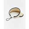 LCW ACCESSORIES Bej Kadın Hasır Vizor Şapka