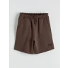 LCW Kids Kahverengi Regular Fit Erkek Çocuk Şort
