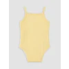 LCW baby Pembe Desenli Askılı Kız Bebek Çıtçıtlı Body 3lü
