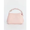 LCW ACCESSORIES Pembe Fular Detaylı Deri Görünümlü Kadın Omuz Çantası