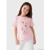 LCW Kids Pembe K-pop Demon Hunters Baskılı Kız Çocuk Tişört