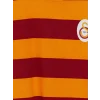 LCW baby Kırmızı Bisiklet Yaka Çizgili Galatasaray Erkek Bebek Tişört