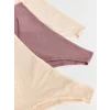 LCW DREAM Pembe Desenli Brazilian Külot 3lü