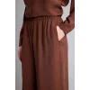 Defacto H8783AXBN317 Kahve Wıde Leg Modal Kahverengi Pantolon