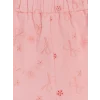 LCW Kids Pembe Fiyonk Nakışlı Kız Çocuk Şortlu Takım