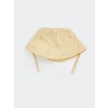 LCW baby Ekru Çiçek Nakışlı Kız Bebek Bucket Şapka