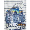 LCW Kids Ekru Bisiklet Yaka Erkek Çocuk Şortlu Pijama Takımı