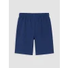 LCW Kids Ekru Bisiklet Yaka Erkek Çocuk Şortlu Pijama Takımı