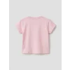 LCW baby Pembe Çiçekli Kız Bebek Şortlu Takım