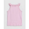 LCW Kids Lila Halter Yaka Baskılı Kız Çocuk Atlet