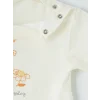 LCW baby Ekru Çiçek Nakışlı Kız Bebek Takım